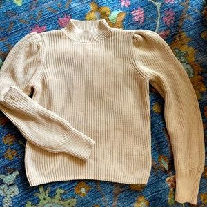 Like New Evereve Puff Sleeve Sweater - M